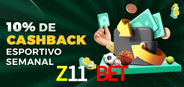 10% de bônus de cashback na Z11 Bet